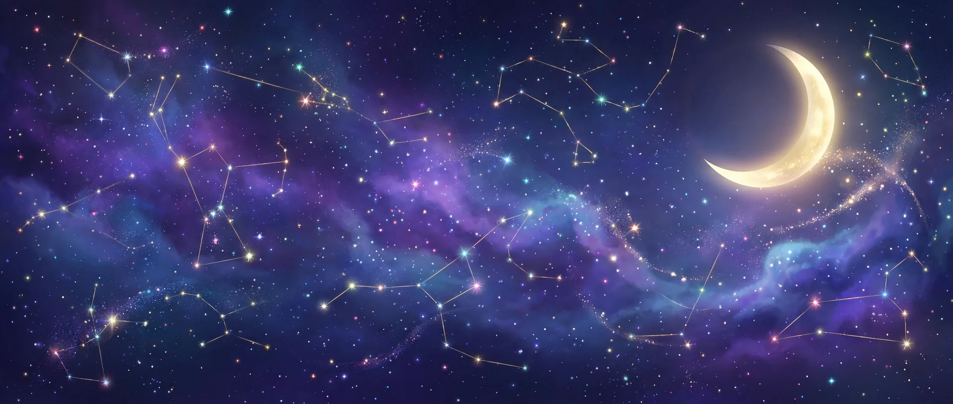 星空背景 - 柳妃儿 | 每日星座运势与塔罗占卜
